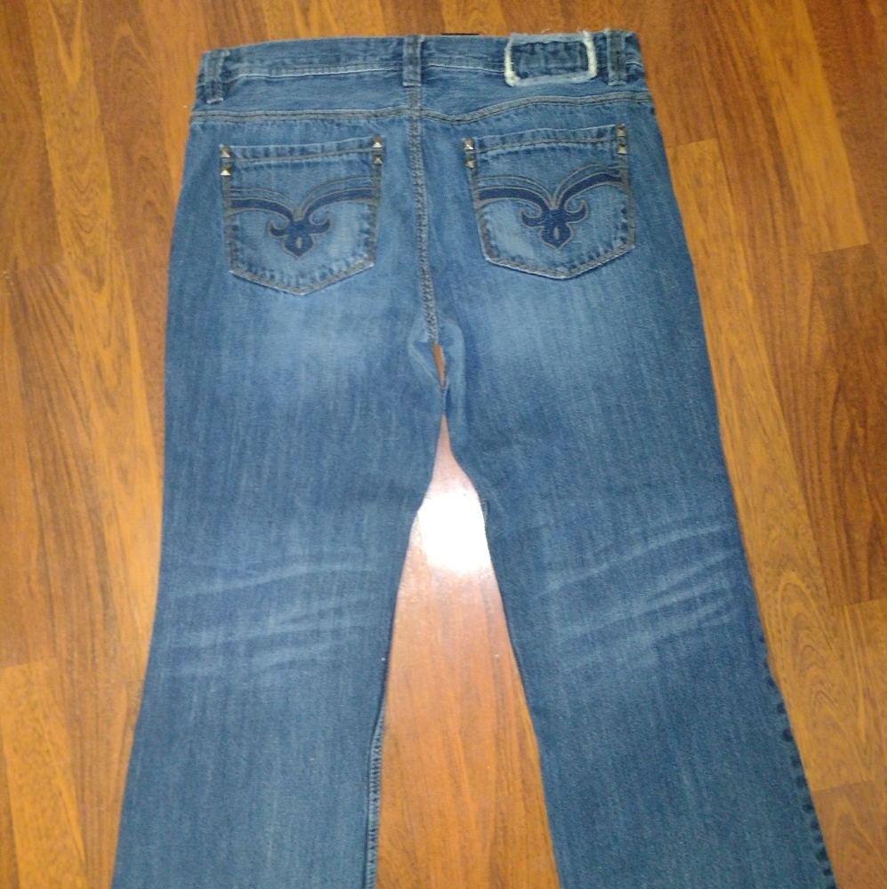 Helix Men's Bootcut Jeans - Blue